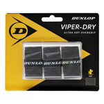 Dunlop D TAC VIPERDRY OVERGRIP BLACK 3PCS